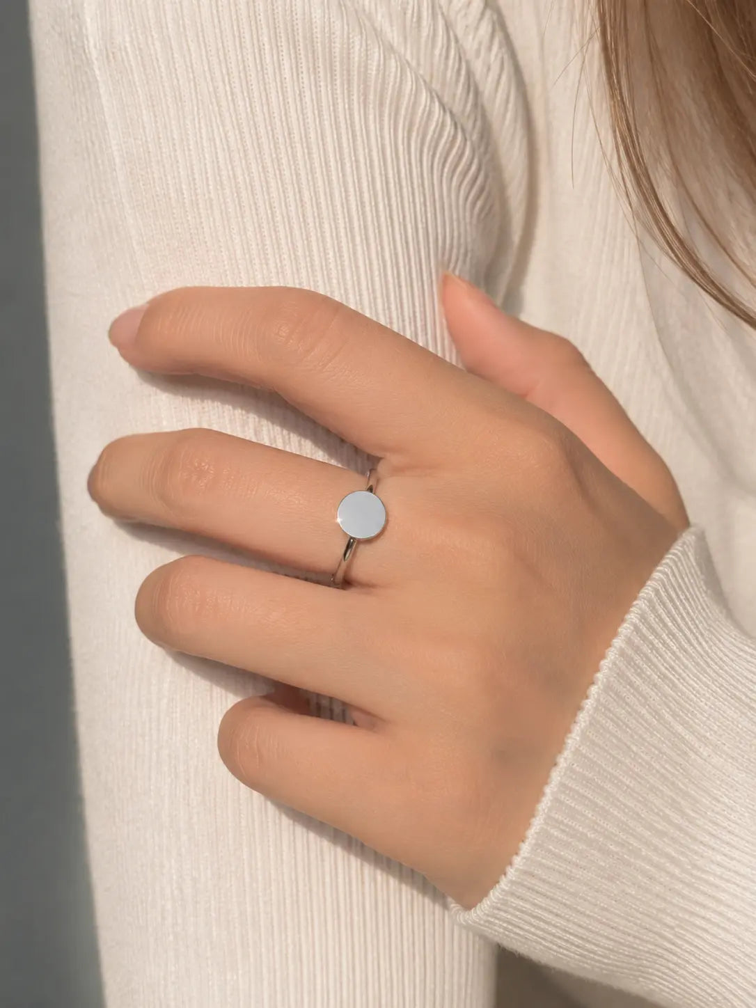 Bague ronde personnalisable L'atelier d'Aimie