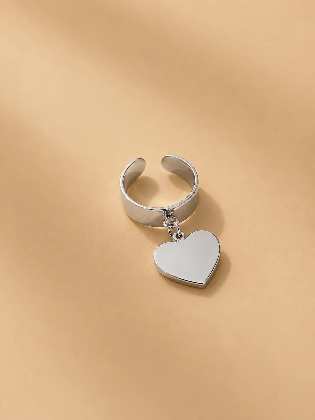 Bague cœur fine personnalisable L'atelier d'Aimie