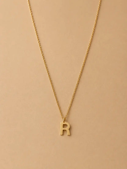 Collier initiale L'atelier d'Aimie