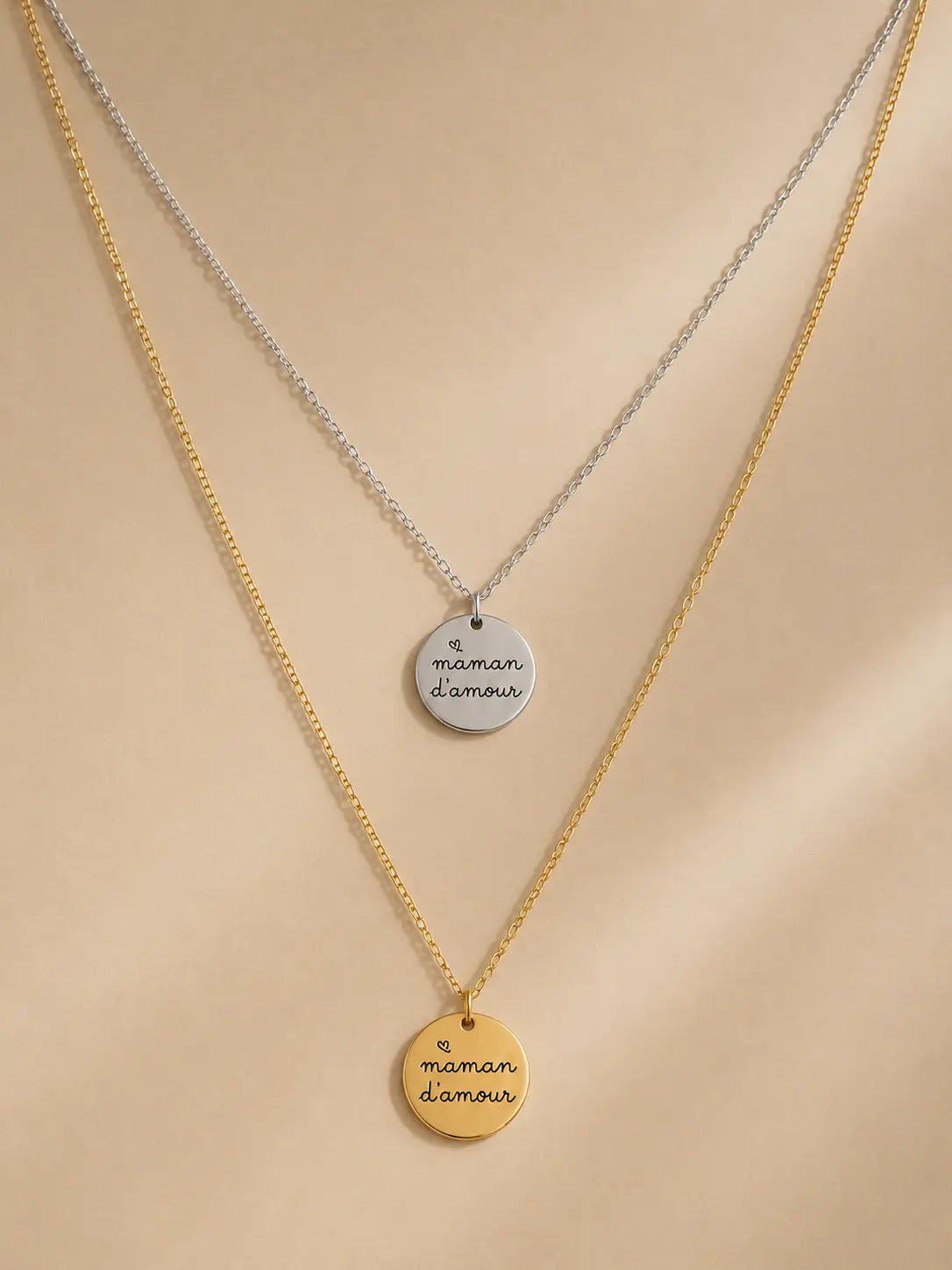 Collier “Maman d’amour” – Édition Fête des Mères L'atelier d'Aimie